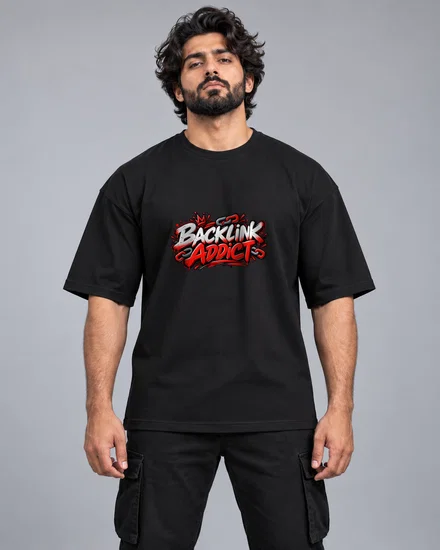 Backlink Addict printed T-shirt for men and women