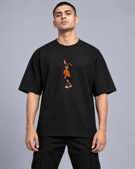 Cool Sunglasses Rabbit In Streetwear printed T-shirt for men and women