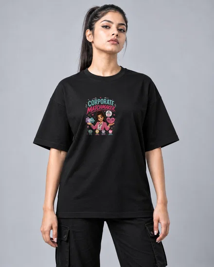Corporate Matchmaker printed T-shirt for men and women