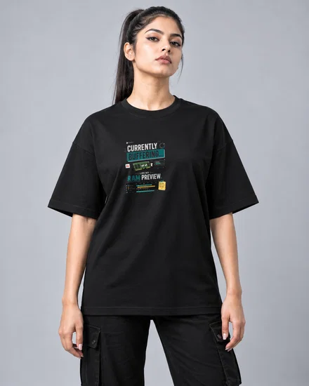 Currently buffering… like my RAM preview printed T-shirt for men and women