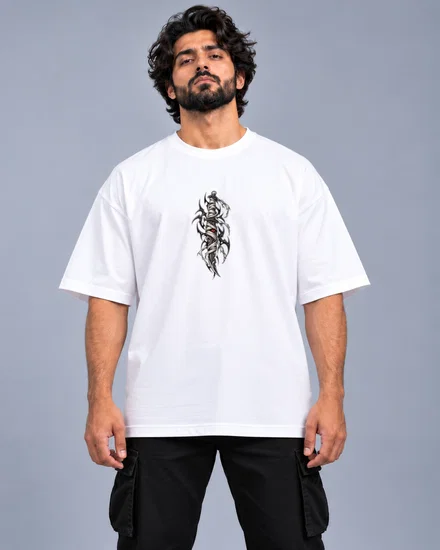 Cursed Red-Eyed Wrapped Dagger printed T-shirt for men and women