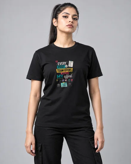 Every post is a team effort. Mostly my effort printed T-shirt for men and women