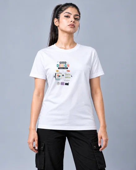 Good Design Takes Time. Clients Take Longer printed T-shirt for men and women