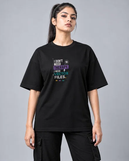 I Dont Need Therapy. I Need Vector Files printed T-shirt for men and women