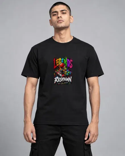 Legends Respawn Arcade printed T-shirt for men