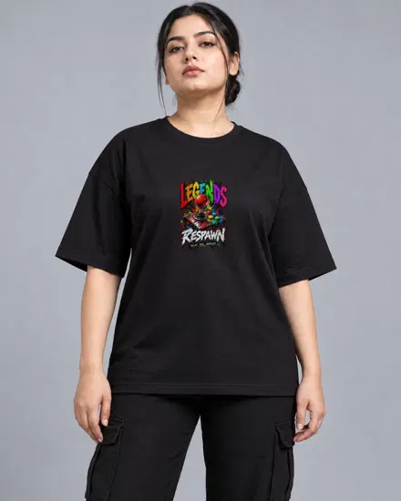 Legends Respawn Arcade printed T-shirt for men and women