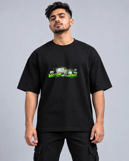 My Wireframe Has A Wireframe printed T-shirt for men and women
