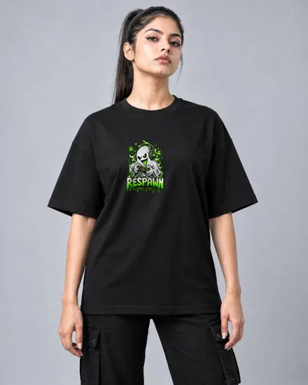 Respawn Gaming Ghost printed T-shirt for men and women