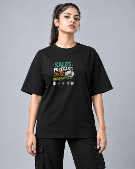 Sales Forecast Pure Imagination printed T-shirt for men and women