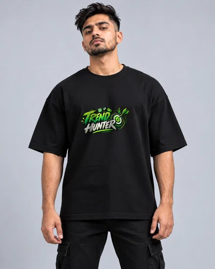Trend Hunter printed T-shirt for men and women