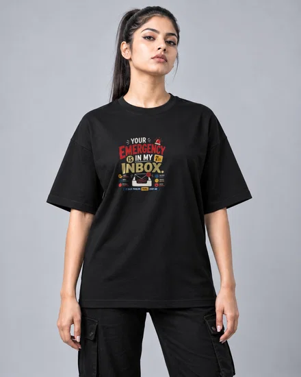 Your Emergency Is in My Inbox printed T-shirt for men and women