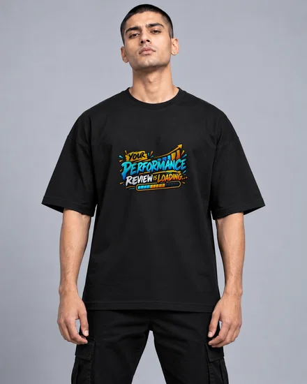 Your Performance Review Is Loading printed T-shirt for men and women